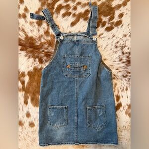 Kids Denim Overall Dress